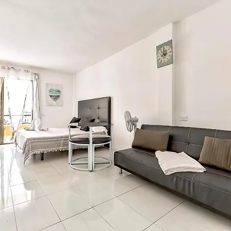 Bonito Estudio En Los Cristianos, Primera Linea De Playa Appartamento Los Cristianos (Tenerife)