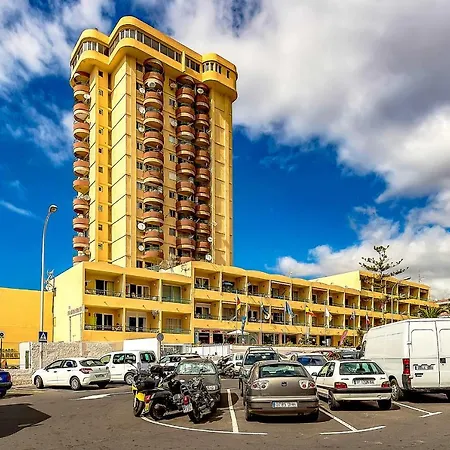 Bonito Estudio En Los Cristianos, Primera Linea De Playa Appartamento *
